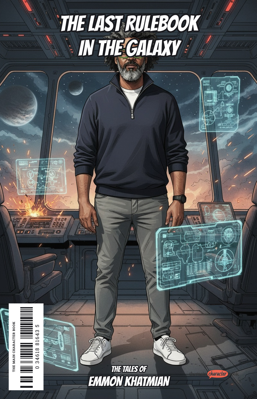 The Last Rulebook in the Galaxy — personalised front cover