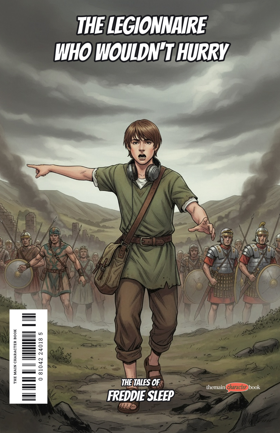 The Legionnaire Who Wouldn't Hurry — personalised front cover