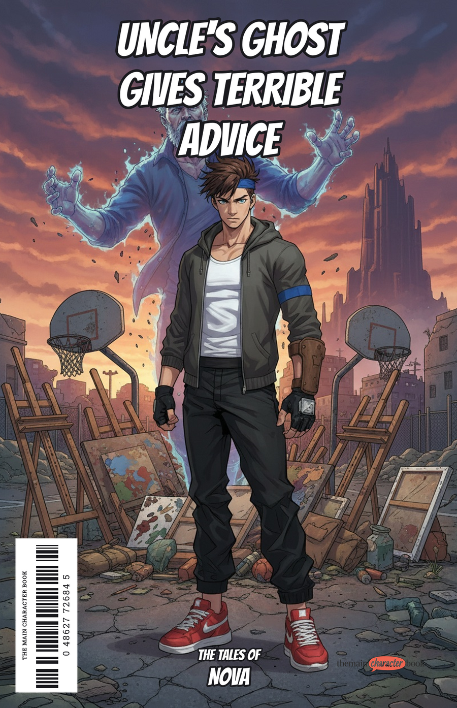 Uncle's Ghost Gives Terrible Advice — personalised front cover