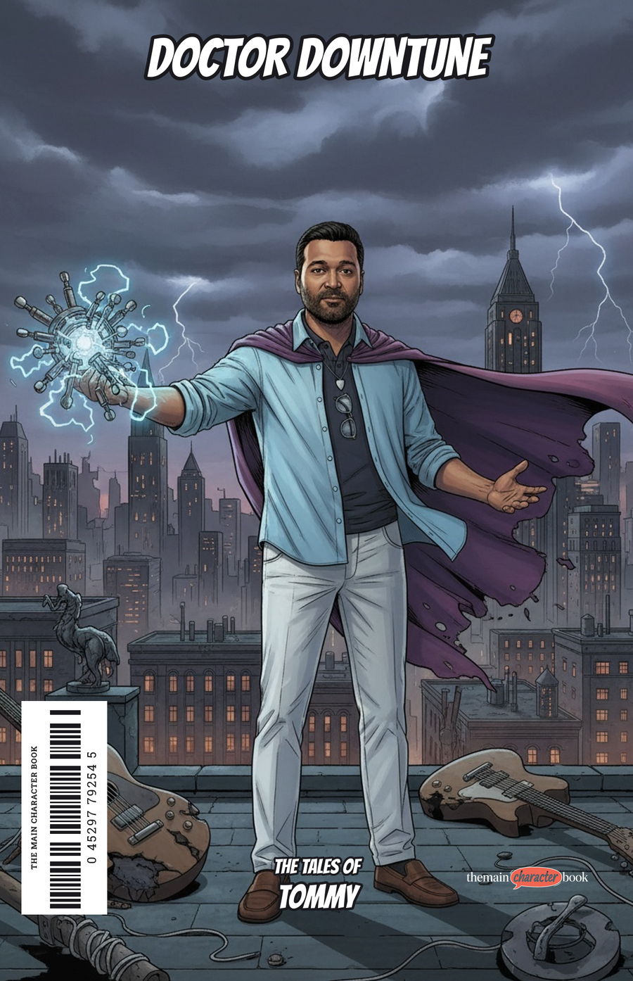 Doctor Downtune — personalised front cover
