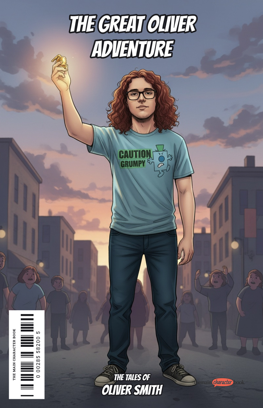The Great Oliver Adventure — personalised front cover