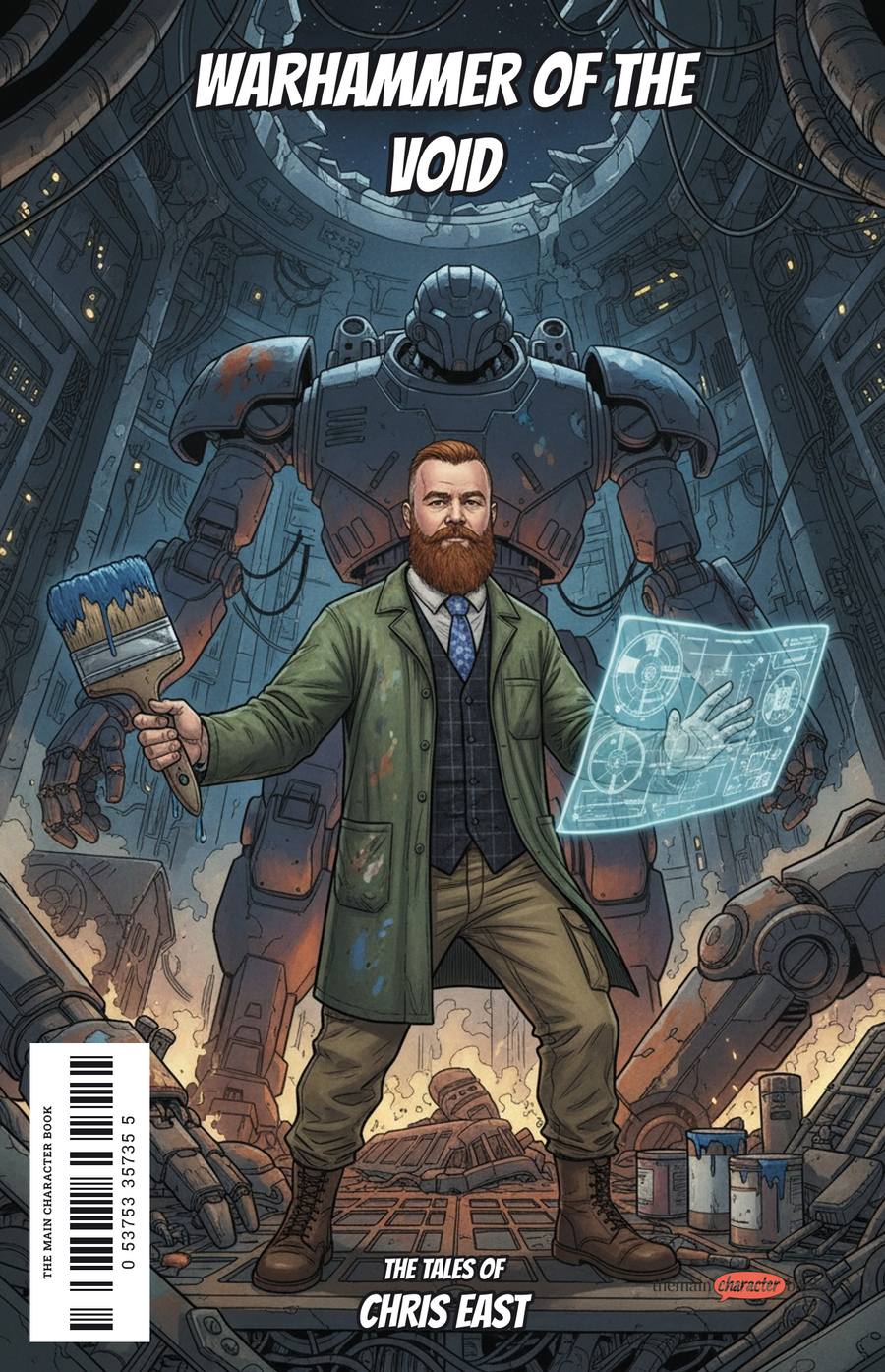 Warhammer of the Void — personalised front cover