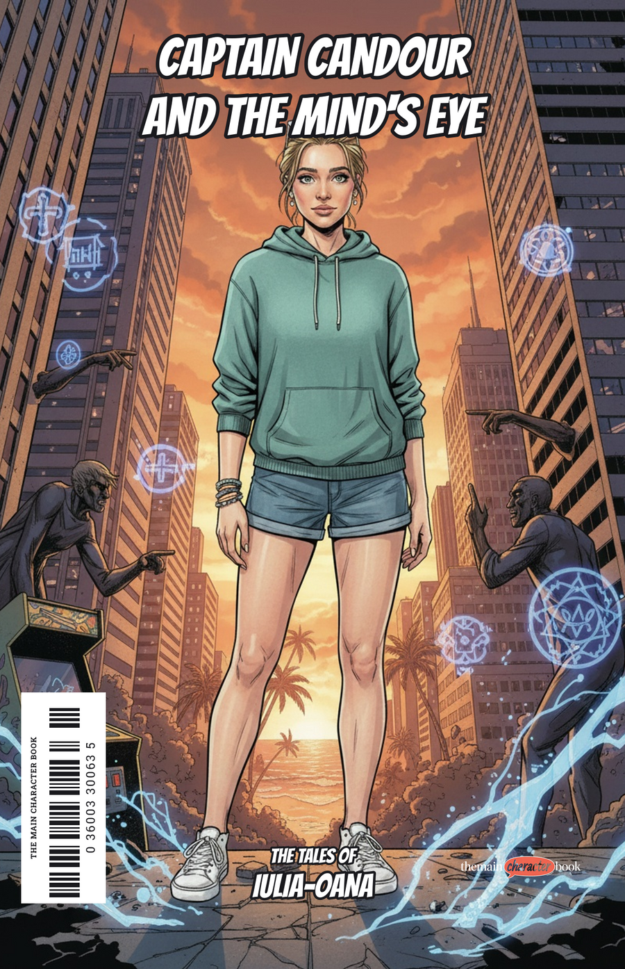 Captain Candour and the Mind's Eye — personalised front cover