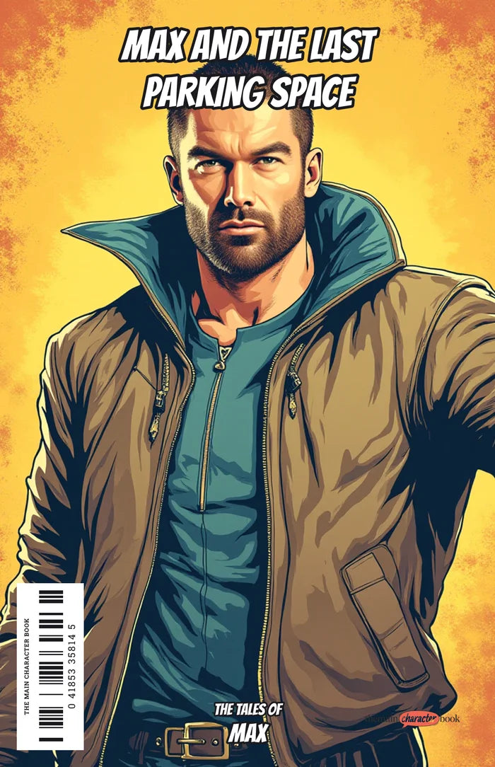 Sample personalised comic cover