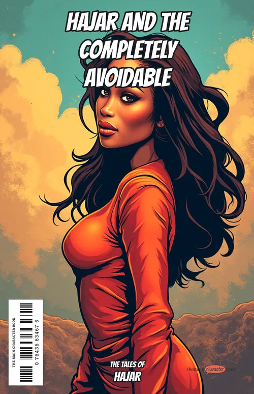 Sample personalised comic cover